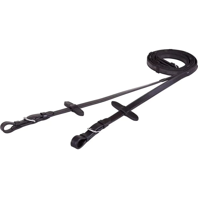 Anti-slip canvas teugels met ronde gespen BR Equitation