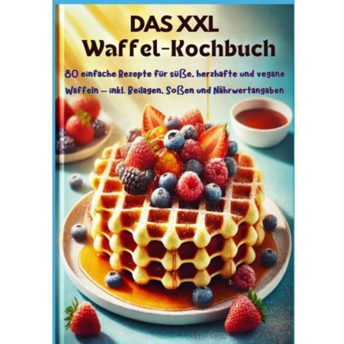 Das Xxl-Waffel-Kochbuch - Eva Leckerfeld