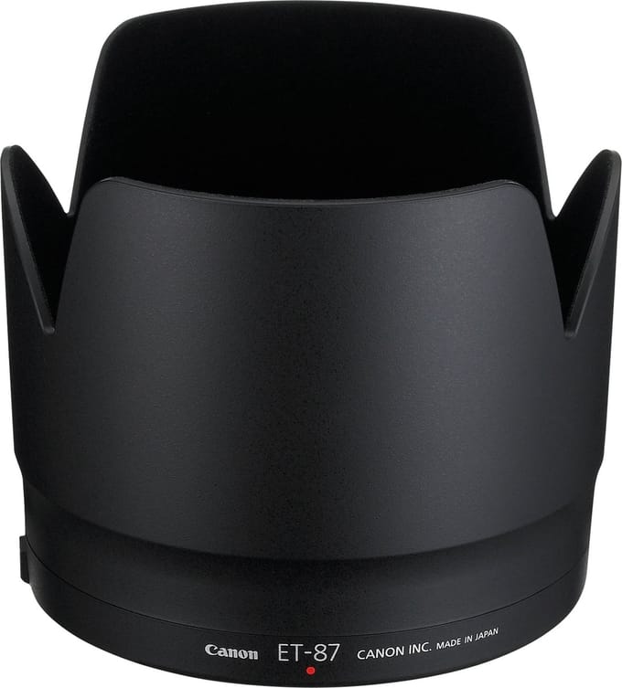 Canon ET-87 Zwart lenskapje