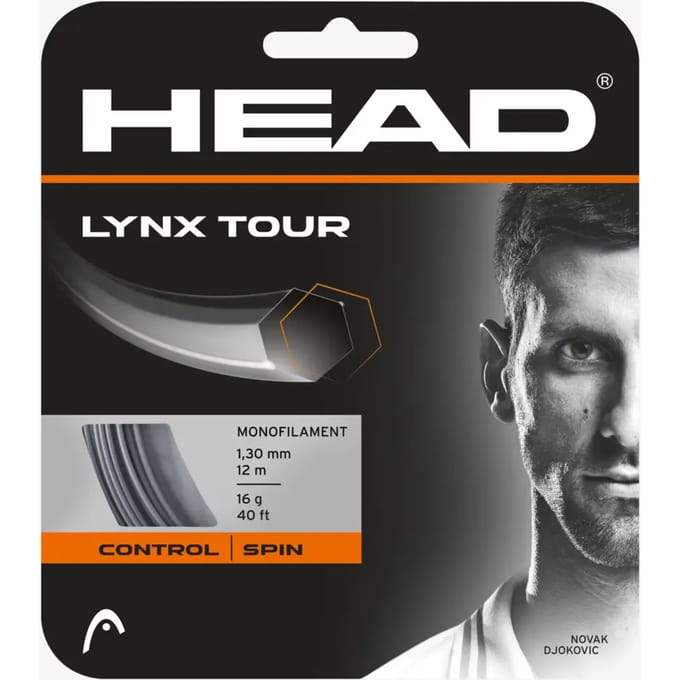 HEAD Lynx Tour Set Snaren 12m-Grijs