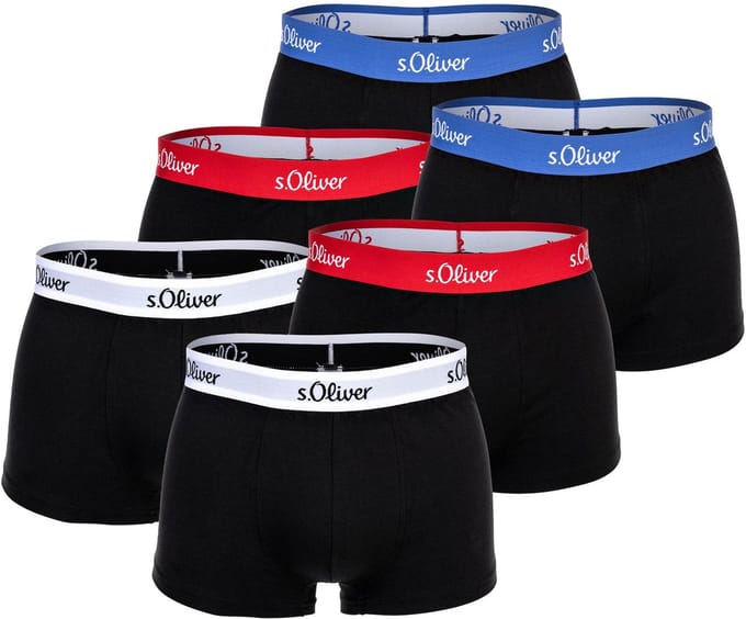 s.Oliver Boxershorts Set van 6