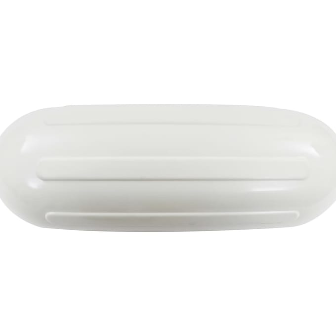 vidaXL - Bootstootkussens - 4 - st - Ø - 14x50 - cm - PVC - wit