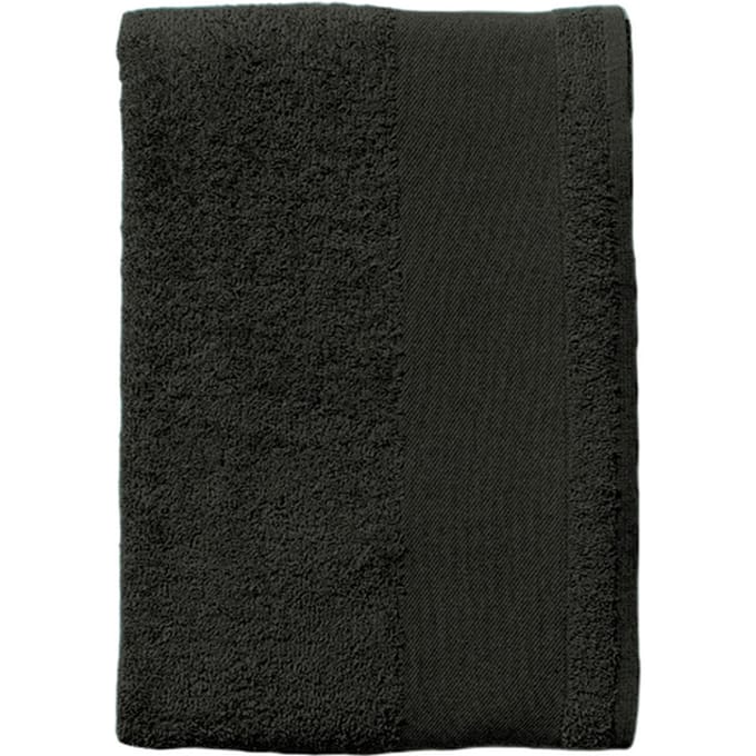 SOLS Bayside 50 Handdoek (Donkergrijs)
