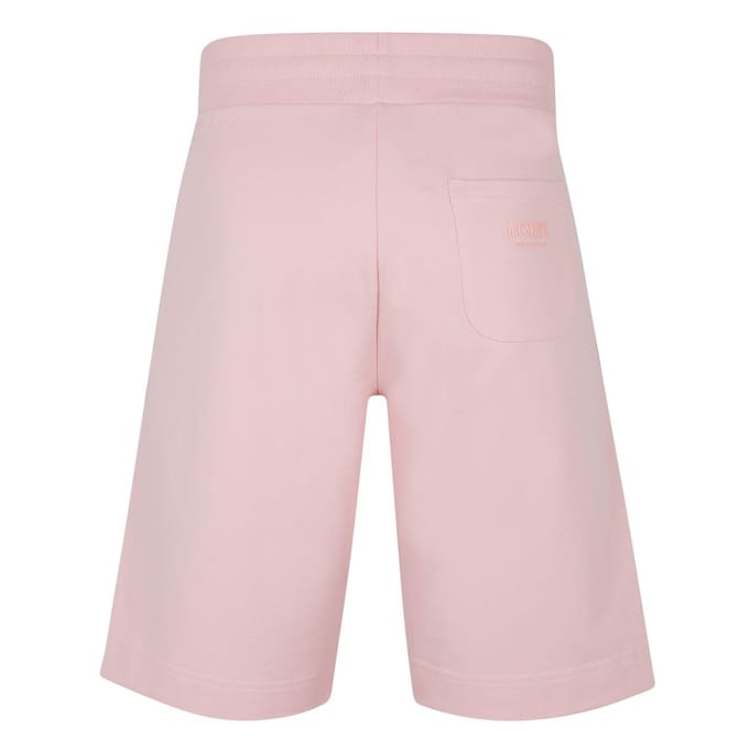 Moschino Dames/Tape Merk Vrijetijdsshort (Roze)