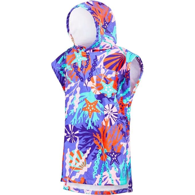 Kinderponcho After Essentials Coral Reef