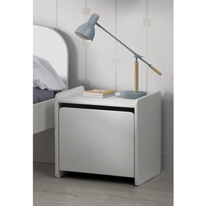 Lucevi kiddy commode 3 laden kiddy bed 90 x 200 cm white kiddy nachttafel