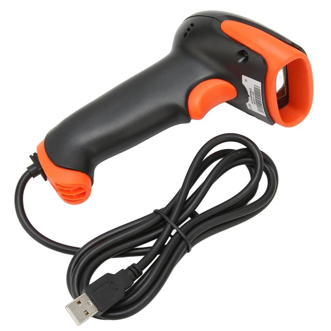 Barcodescanner Effectief Snel Lichtgewicht Ergonomisch Ontwerp Compact Veilig Betrouwbaar Duurzaam Lezer black