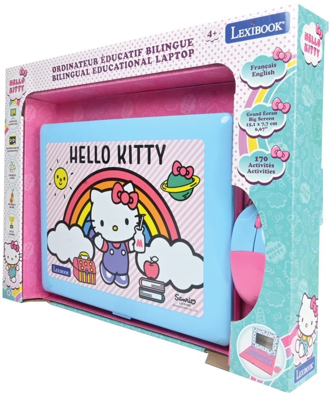 Lexibook - Hello Kitty - Educatieve Laptop 170 Activiteiten 6,7″