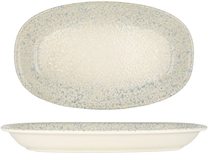 By Bone Serveerschaal - Natura Ocean - Porselein - 29x17.5 cm - set van 2