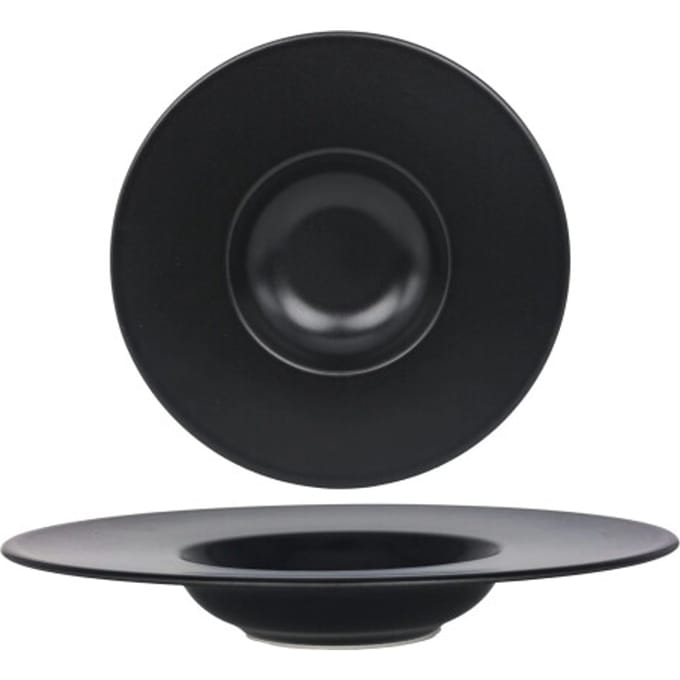 Bonna Pastabord - Notte Neat - Porselein - 30 cm (360cc) - set van 2
