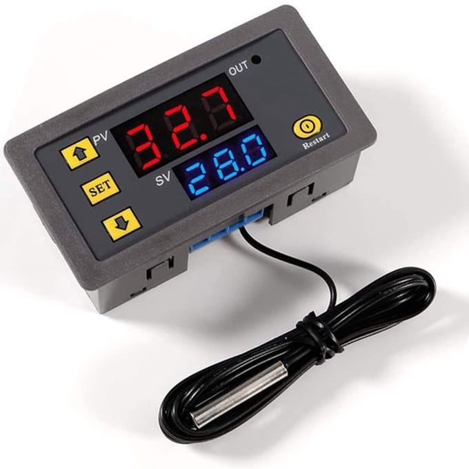 Allecto - Digitale Temperatuurcontroller - Ntc 10K Probe - Verwarming