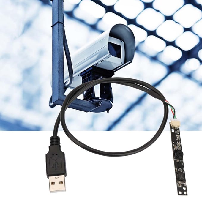 Module de caméra USB grand angle 60 degrés 2 millions de pixels avec puce OV2659 gray