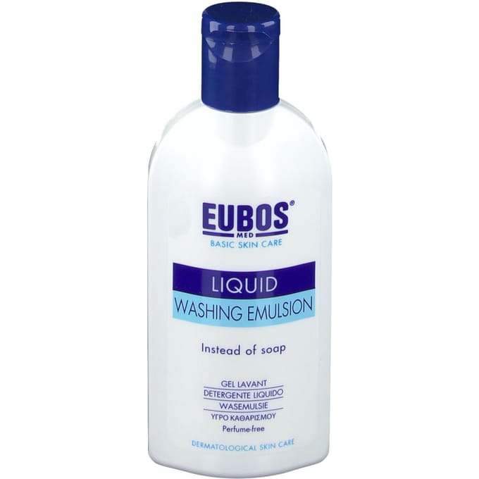 Eubos - Med Basic Skin Care Liquid Washing Emulsion 200Ml Body Wash Emulsion