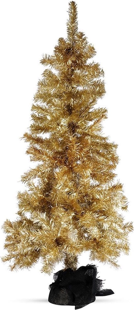 Kunstkerstboom Gouden 120 cm - Kunstmatige - Kerstboom - Decoratie