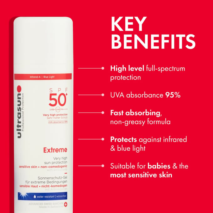 Ultrasun SPF 50+ Extreme Sun Lotion (400ml)