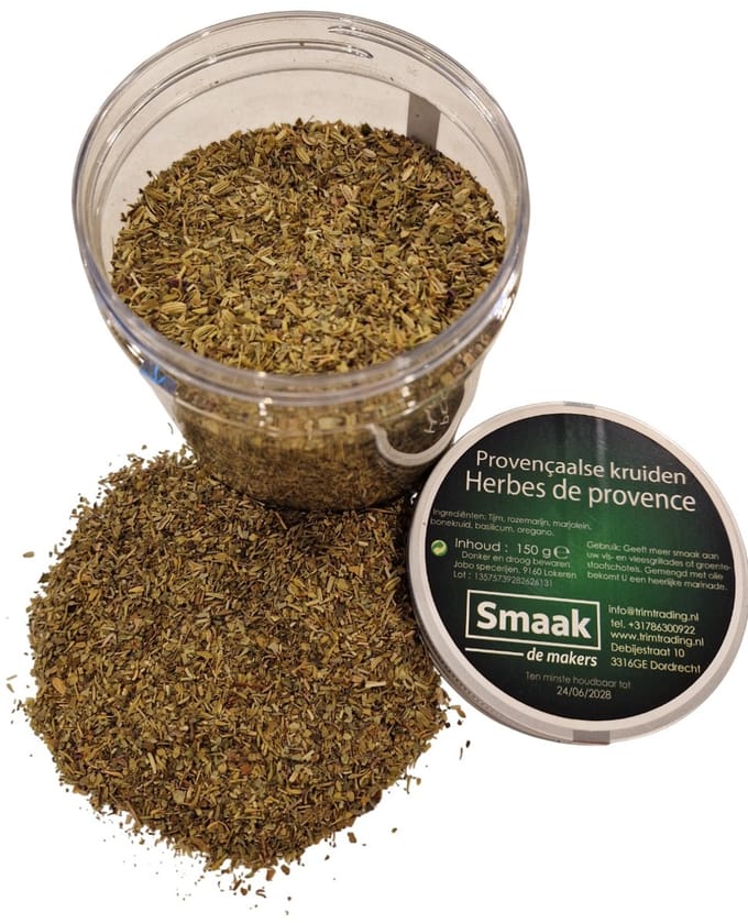 SMAAK - Herbes de Provence / Provençaalse kruiden- pot 150 gr