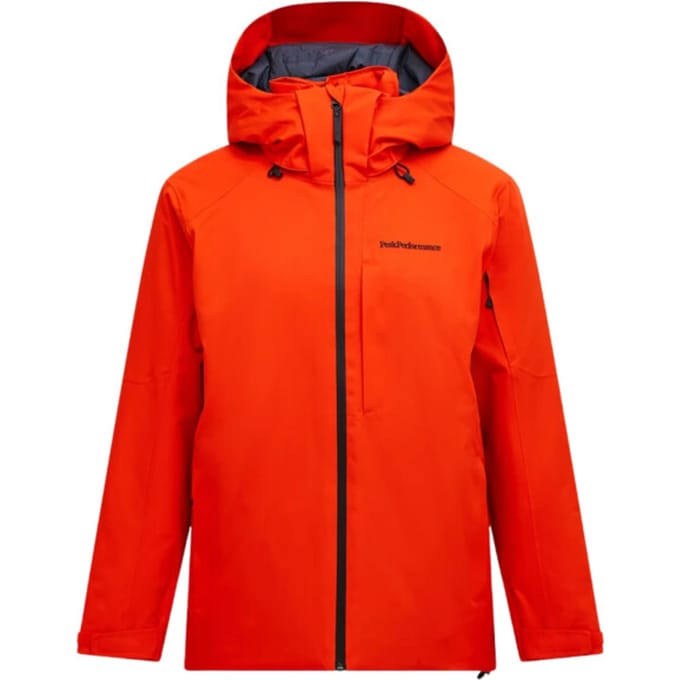 Peak Performance M Maroon Insulated Skijas heren Oranje M