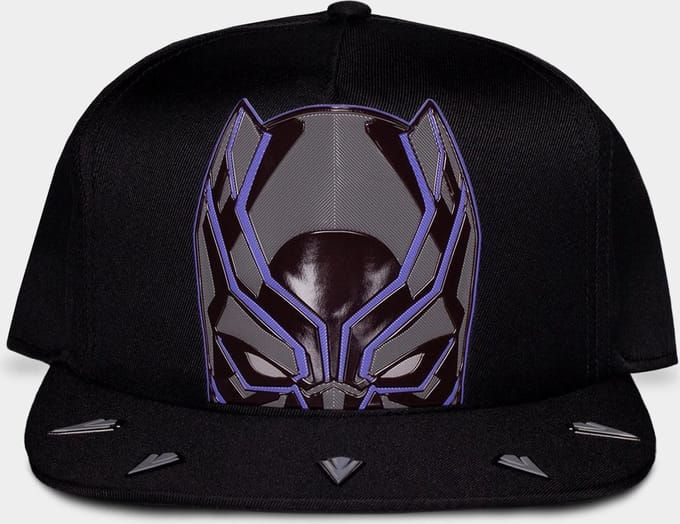 Marvel Black Panther - Novelty Snapback Pet - Zwart