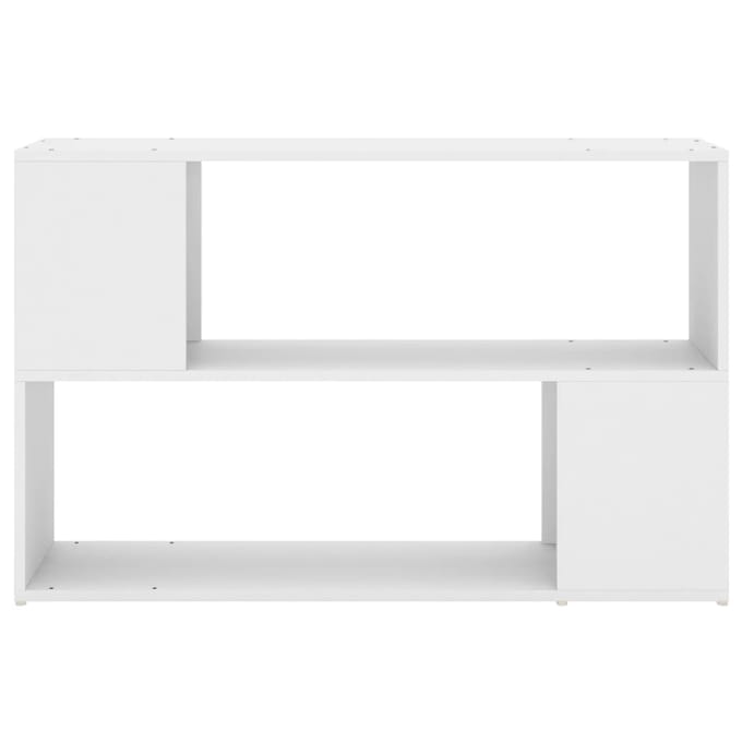 vidaXL - Boekenkast - 100x24x63 - cm - bewerkt - hout - wit