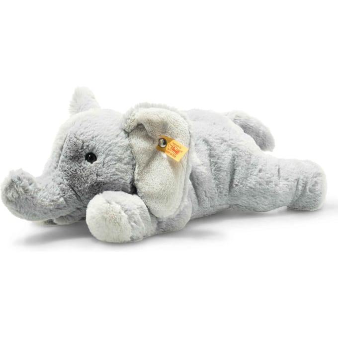 Steiff knuffel olifant Elna 28 cm lichtgrijs
