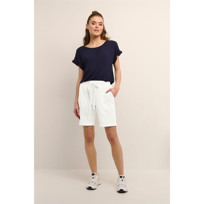 Short Regular fit cream