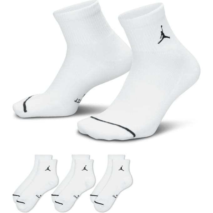 Jordan Everday Ankle 3er Pack Sokken Wit K100
