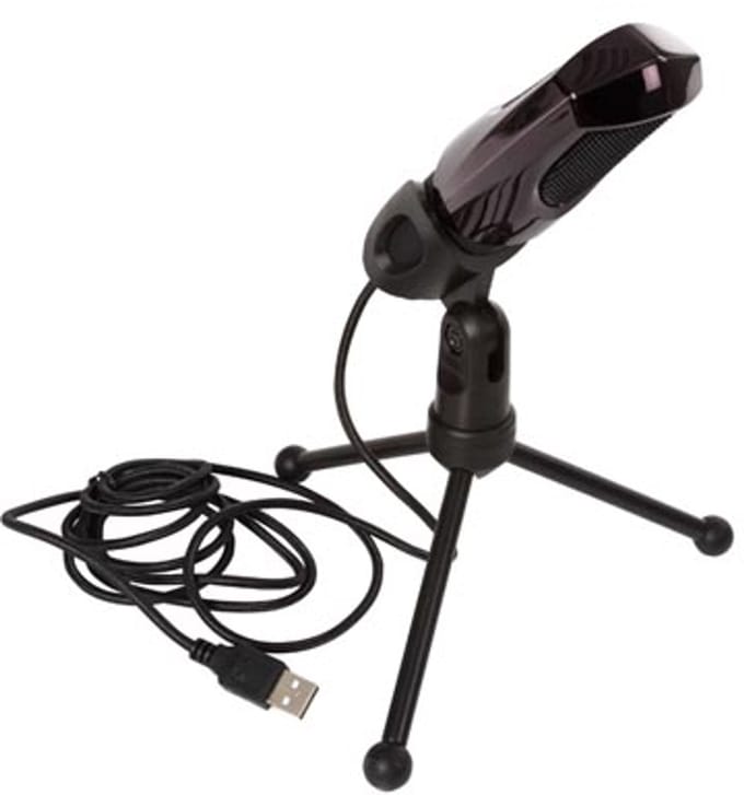 Velleman HQMC10002 microfoon Zwart Microfoon voor studio's