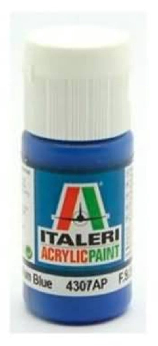 Italeri 4307ap - Flat Medium Blue - Modelbouwverf Acryl