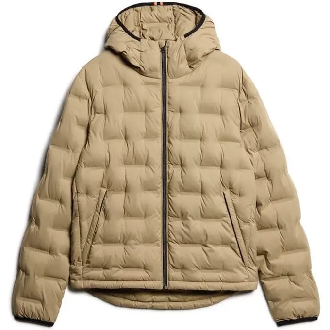 Superdry - Gewatteerde pufferjas met capuchon - Heren - Gewatteerde jassen
