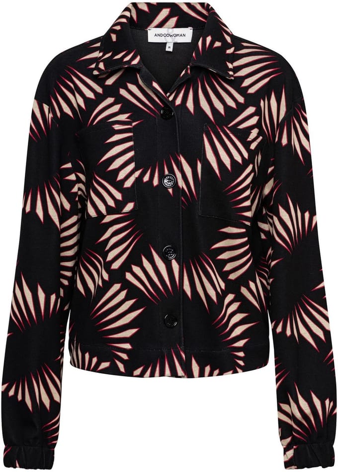 ZIGA GRAPHIC A-Black multi - M