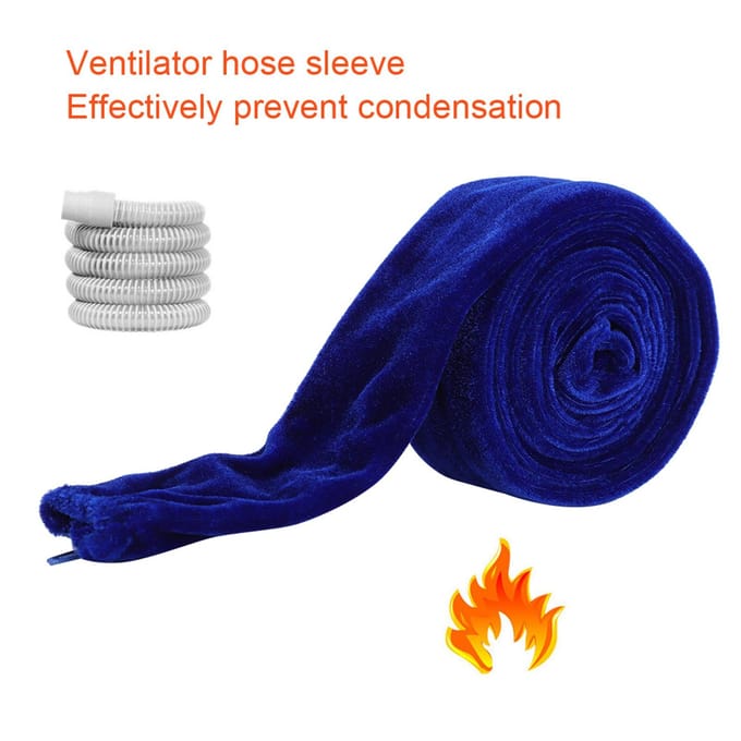 Anti-condensatie Ademmachine Slang Beschermhoes Ventilatorslang Huls Accessoire blue