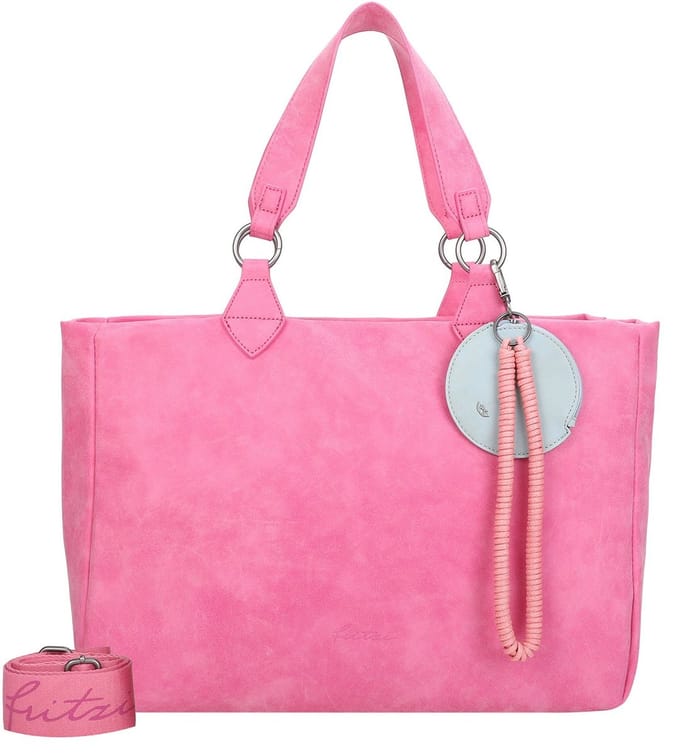 Fritzi aus Preußen Schoudertas Izzy Vintage Shoulder Bag Squeezy Pink Roze