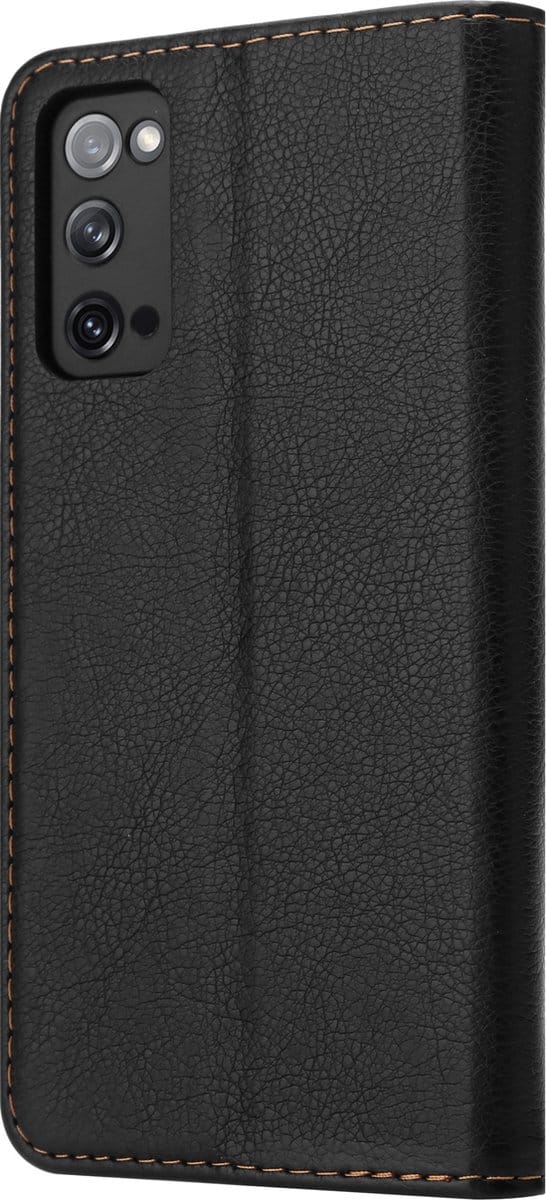 ShieldCase Hoesje geschikt voor Samsung Galaxy S20 FE wallet case - bookcase - ruimte voor pasjes - pasjeshouder - zwart