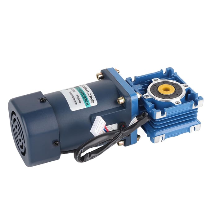 Wormwielmotor 120W AC 220V Toerentalaanpassing Regelaar Industriële Elektrische Accessoires(Overbrengingsverhouding 60 )