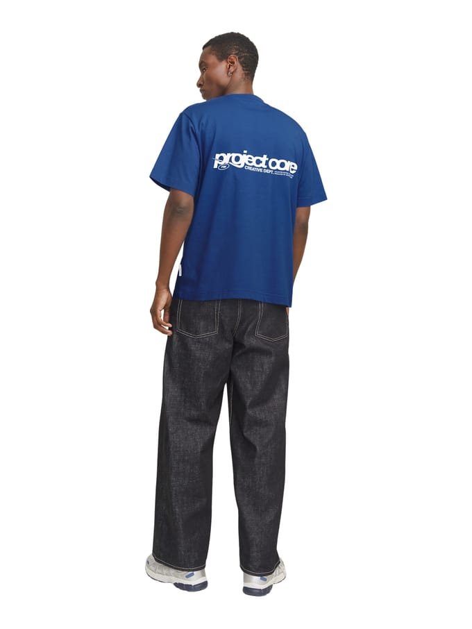 Jack & Jones T-shirts Achterkant bedrukt T-shirts