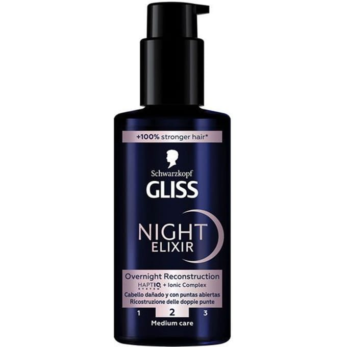 Schwarzkopf Gliss Night Elixir - Overnight Reconstruction