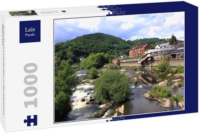 Puzzel 1000 Stuks - Uitzicht op Llangollen, Denbighshire Wales