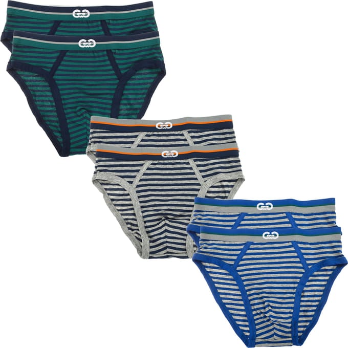 Set-6 Ademende stoffen slips met anatomische voorkant LP1002 kind