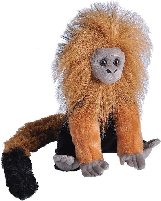 Pluche Aap Knuffeldier Realistisch Bruin Speelgoed 30 cm