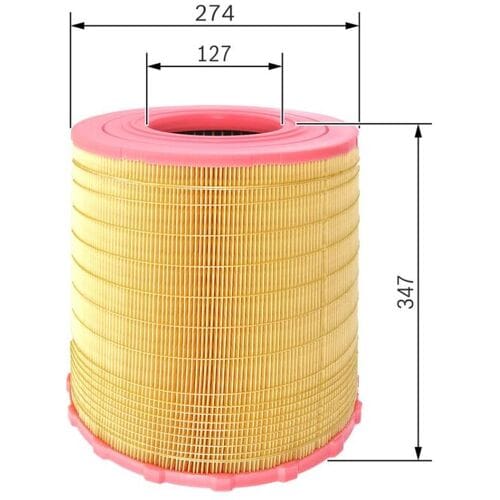 Luchtfilter BOSCH F 026 400 284