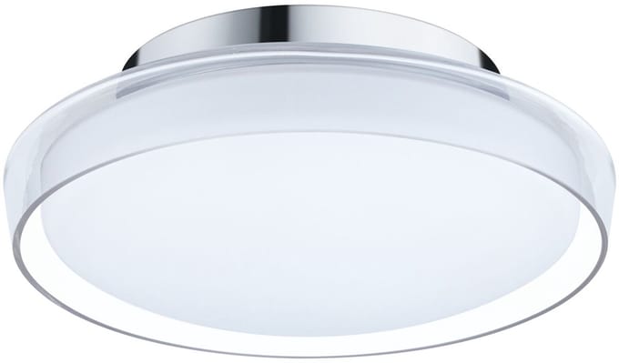 Paulmann Luena LED-lamp voor vochtige ruimte LED Bajonet 11.5 W Warmwit Glas, Chroom
