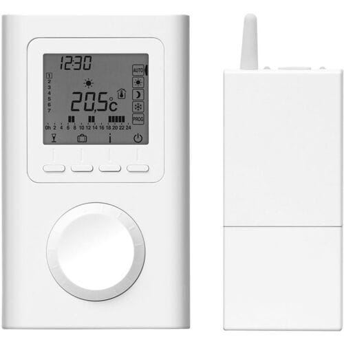 HSK Retango remote controller with surface-mounted receiver for infrared design radiators 890838