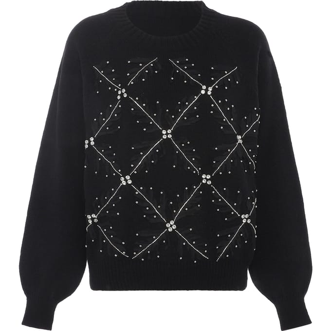 Faina Jumper Dames zwart