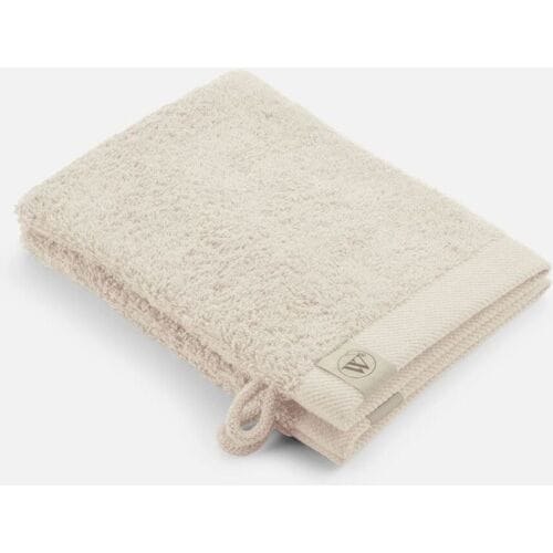 Walra Remade Cotton Washandje 16 x 21 cm 550 gram Beige - 2 stuks