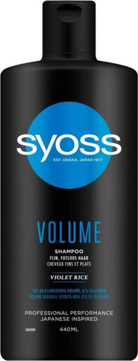 Syoss - Shampoo - Volume - Fijn, Futloos Haar - 440ml