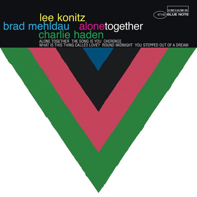 Lee Konitz, Brad Mehldau & Charlie Haden - Alone Together (2 LP)