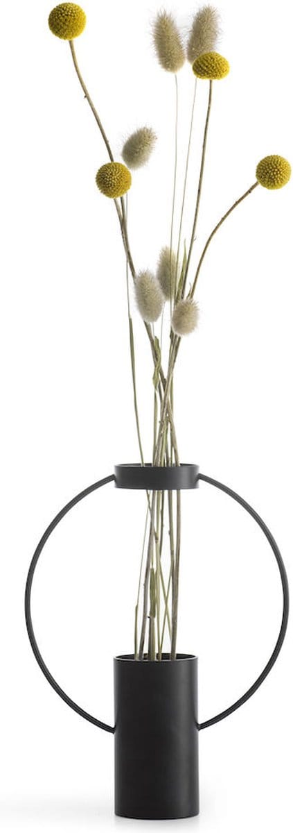 Sagaform Maan Vaas Zwart - 21 Cm