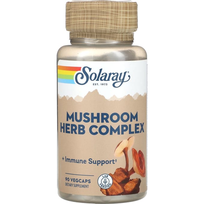 Paddenstoelen Kruiden Complex, 90 Plantaardige Capsules