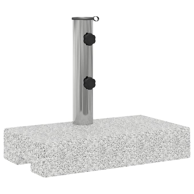 vidaXL - Parasolvoet - rechthoekig - 25 - kg - graniet