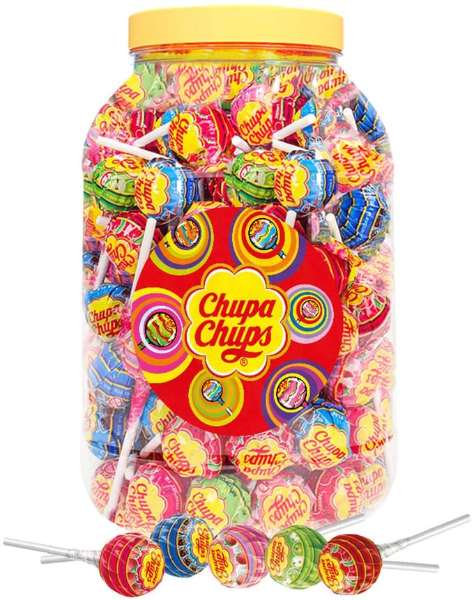 Chupa Chups - Best of lollies - 100 stuks - 1200g